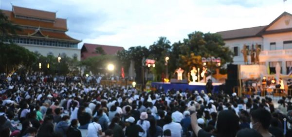 Chiang Mai police refuse to disclose how many protesters they have in custody
