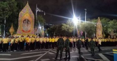 Thailand’s military on standby in barracks to support the police if needed