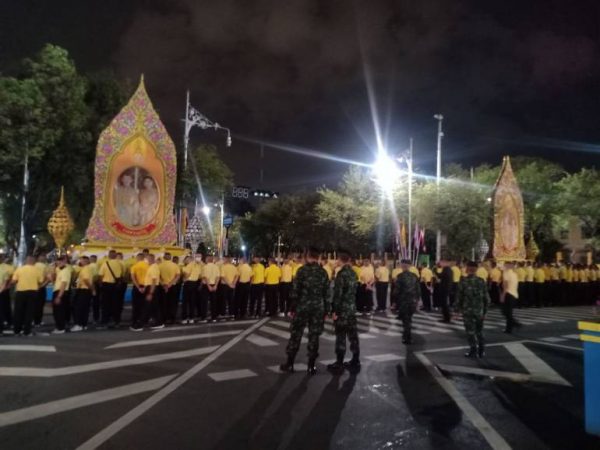 Thailand’s military on standby in barracks to support the police if needed