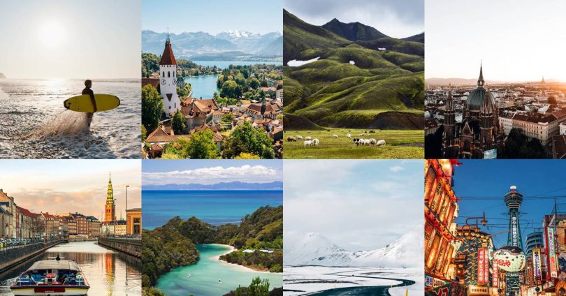 The most peaceful countries in the world