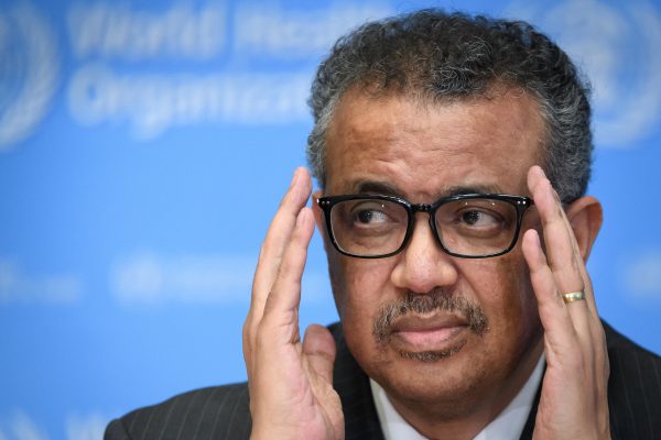 WHO chief in quarantine after contact tests positive for Covid-19
