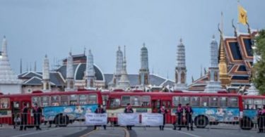BMTA labour union opposes police use of buses to block protesters