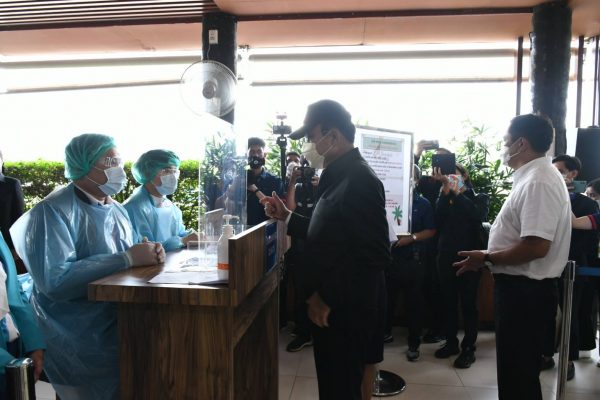 Thailand’s PM visits Samui Island to check readiness for return of foreign tourists