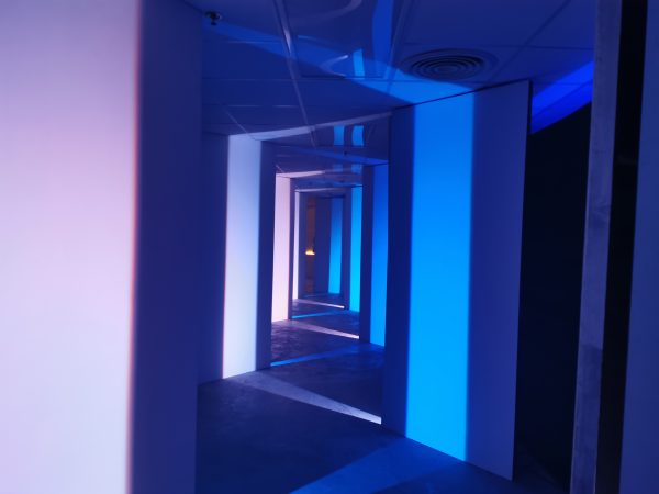 A new interactive art installation takes the metropolis by storm