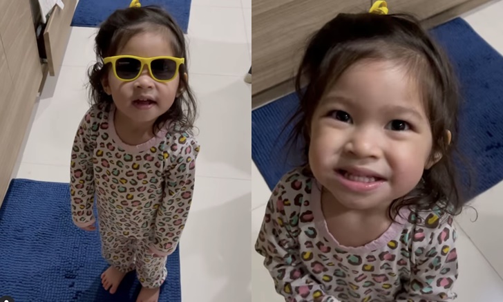 น่ารักมาก คลิป “น้องปราง” ลูกสาว “เบนซ์-มิค” พูดขอบคุณอัปเดตอาการแพ้