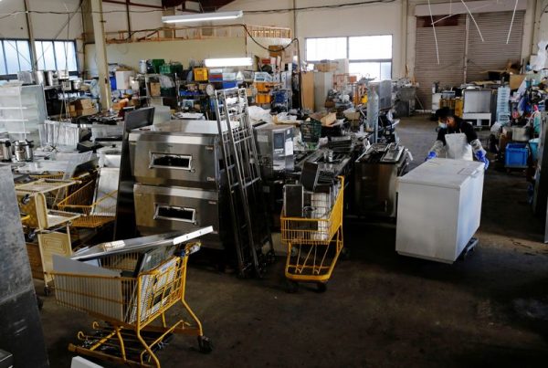 Kitchen equipment piles up as pandemic shutters Japan’s restaurants