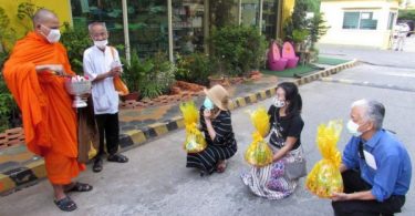 Buddhist prayer ceremony held in Cambodia for missing Thai activist