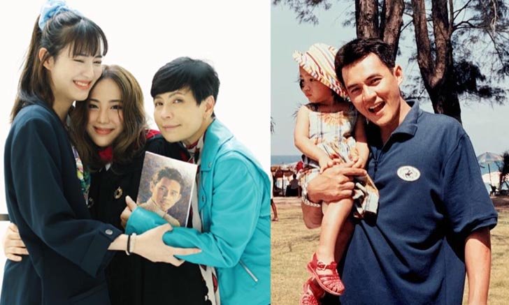 ลูกเรียนจบแล้วนะพ่อจ๋า “ลูกหนุน” คว้าเกียรตินิยมอันดับ 1 กอดรูปพ่อ “ตั้ว” ฉลองความสำเร็จ