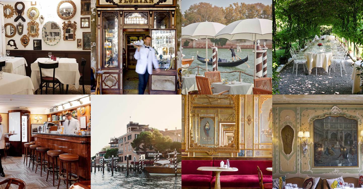 The 11 most beautiful restaurants in Venice