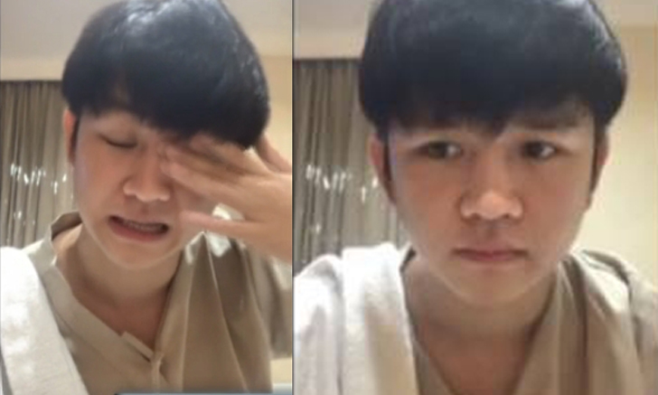 สายตรง! “ข้าวโอ๊ต คริษฐ์” อดีตบอยแบนด์ AXIS ปล่อยโฮออกสื่อ ผมไม่ได้มีเจตนาปกปิดข้อมูล