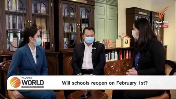 Will schools reopen on February 1st? – Special Interview with Thailand’s Education Minister
