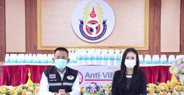 มูลนิธิมิลาเคิล ออฟไลน์ ร่วมกับ บริษัท ฐานดี เอสเตท จำกัด มอบ ผลิตภัณฑ์ฆ่าเชื้อไวรัสและเบคทีเรีย เพื่อป้องกัน Covid-19