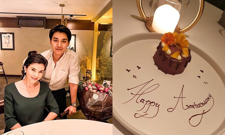 “ซีแนม” โพสต์บรรยากาศหวาน ครบรอบ 11 ปี คบแฟนสาวหล่อ