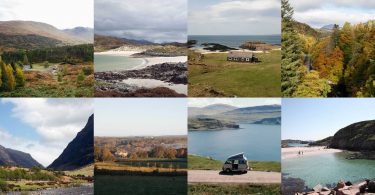Scenic road trips in Scotland