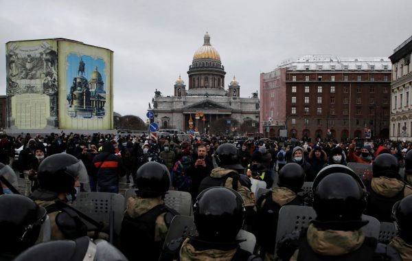 Russia detains more than 5,000 at protests backing jailed Kremlin critic Navalny
