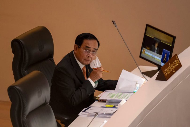 No-confidence debate begins in Thailand’s Parliament Thailand AP debate Prayuth Chan-ocha opposition parties