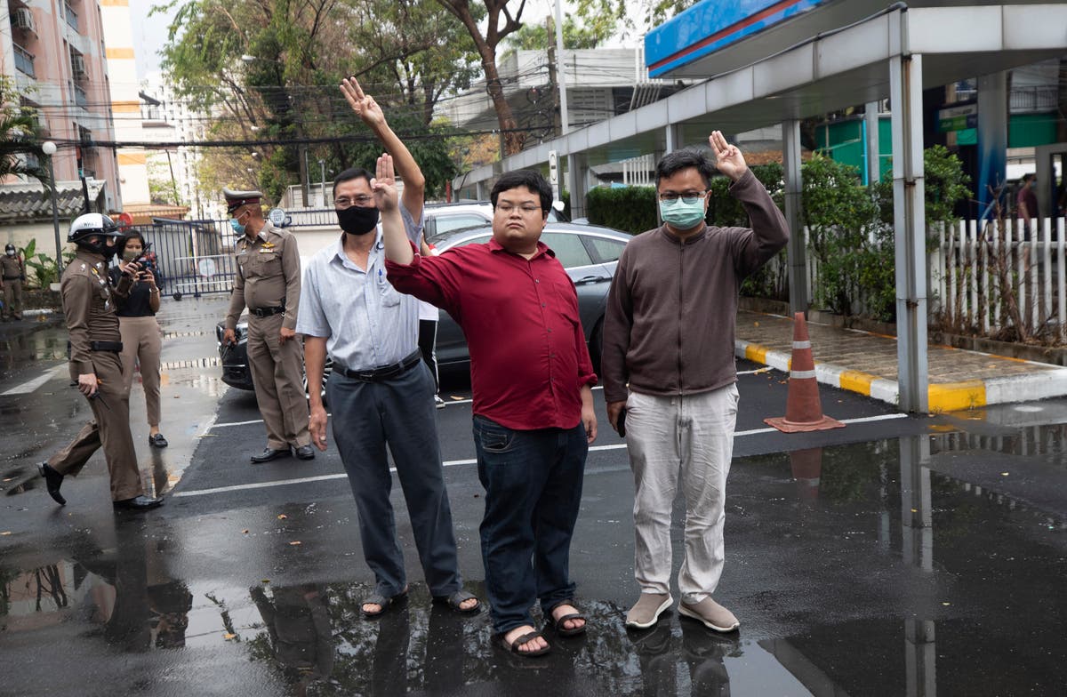 Prosecutors in Thailand file charges against protest leaders activists Thailand first first Monarchy