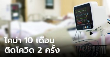 หนุ่มอังกฤษนอนโคม่า “10 เดือน” ไม่รู้เรื่อง “โควิด-19” แต่ติดไปแล้ว 2 ครั้ง