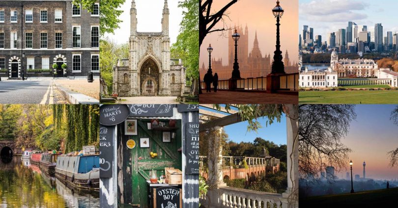 10 romantic places in London
