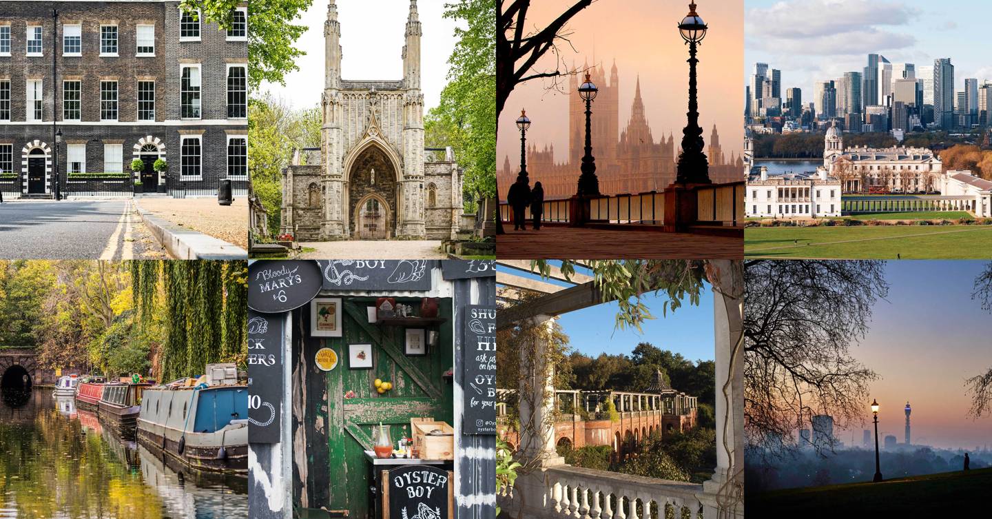 10 romantic places in London