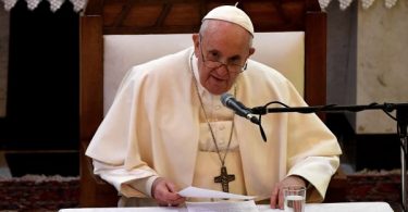 ‘Silence the arms!’ Pope urges end to violence on historic Iraq trip