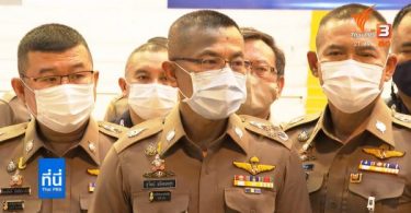 Thai police chief apologises for rough handling of some protesters on Saturday night