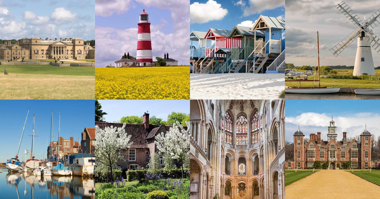 The most beautiful places in Norfolk