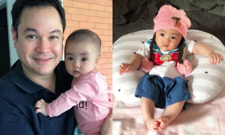 ตาแป๋ว “น้องเลอา” ลูกสาวอ้อน ลัคนา เทียบความเป๊ะ คุณพ่อ “อัลเบิร์ท” เหมือนกันยันขนคิ้ว