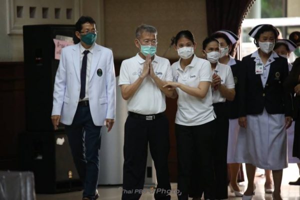 Recovering Samut Sakhon governor warns all not be complacent about COVID-19