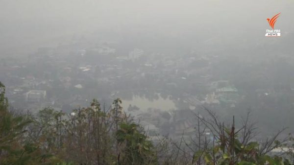 13 areas in northern Thailand suffering with excessive amounts of PM2.5 today