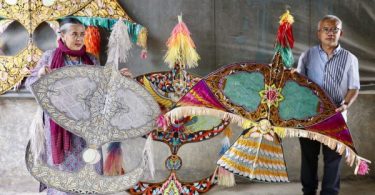 Passing the torch of kite flying art
