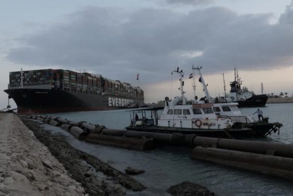 Stranded Suez Canal ship re-floated, marine services firm says