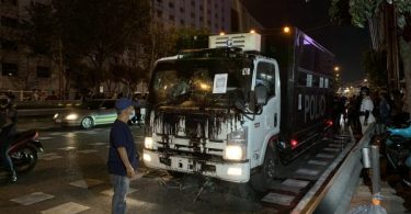 Police probe shooting at police buses Saturday night after ReDem protest at Criminal Court