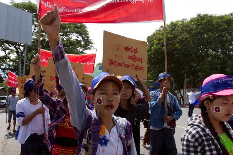 Garment workers in Myanmar fight for democracy, livelihoods European Union Experts Myanmar Asian South Korea