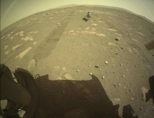 NASA’s Ingenuity helicopter survives first night alone on Mars