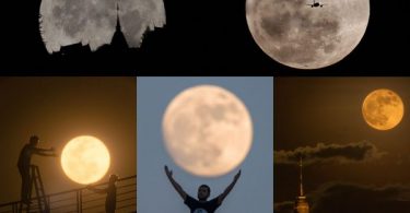 First of the two super full moons viewable from across Thailand tonight