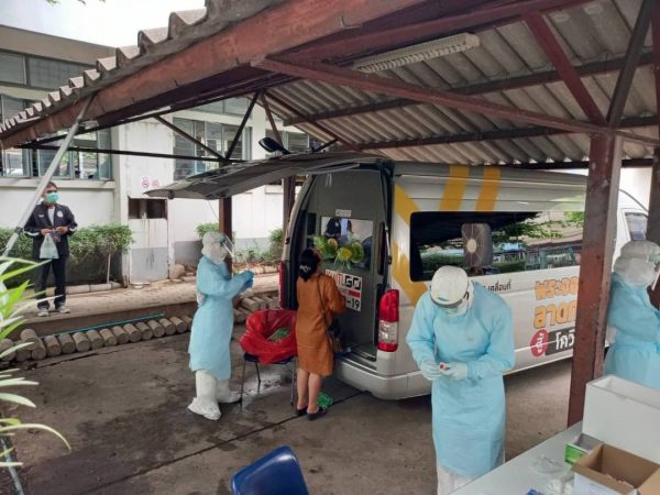 Bangkok’s first community isolation facility set up in Khlong Toey