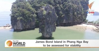 Thailand’s “James Bond Island” in Phang Nga Bay to be assessed for stability – Thai PBS World Tonight [1st April 2021]