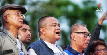 Legal action to be taken against political activists for Sunday’s anti-Prayut rally