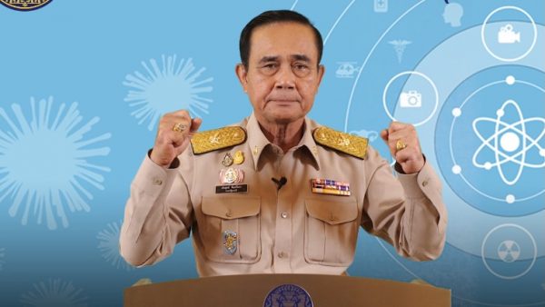 PM appointed Thailand’s “COVID Czar” in sole charge of handling the pandemic