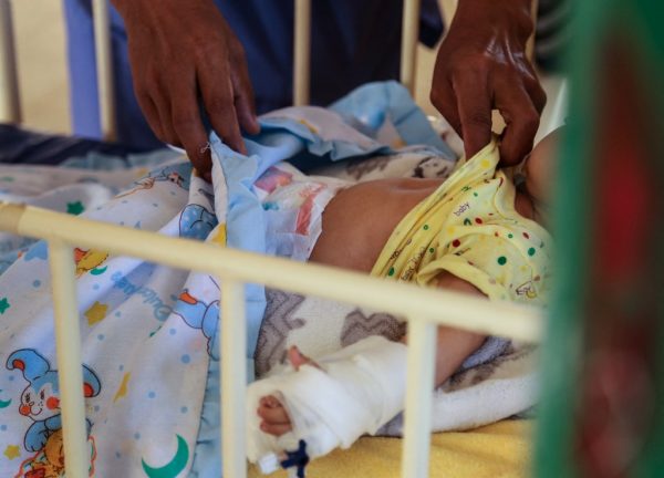Doctor expresses regret for not being able to admit a 2-month old COVID-19 patient