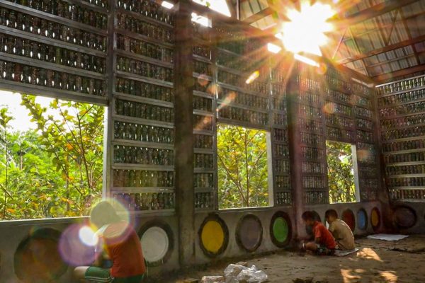 Eco brick library for Myanmar orphans faces delays