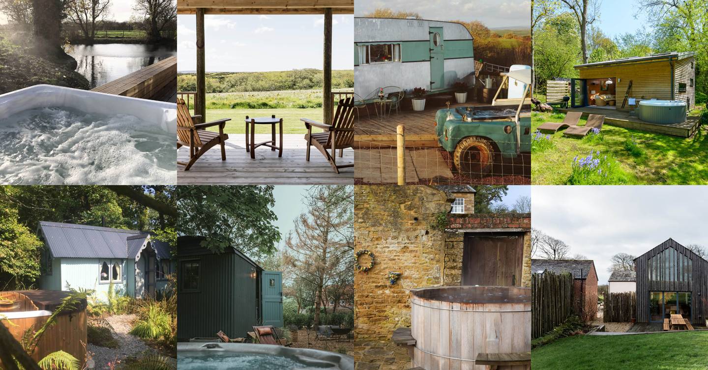The best Airbnbs with hot tubs in the UK