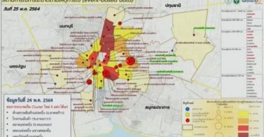 Five new COVID-19 clusters found in Bangkok, as daily death toll reaches 41 Wednesday