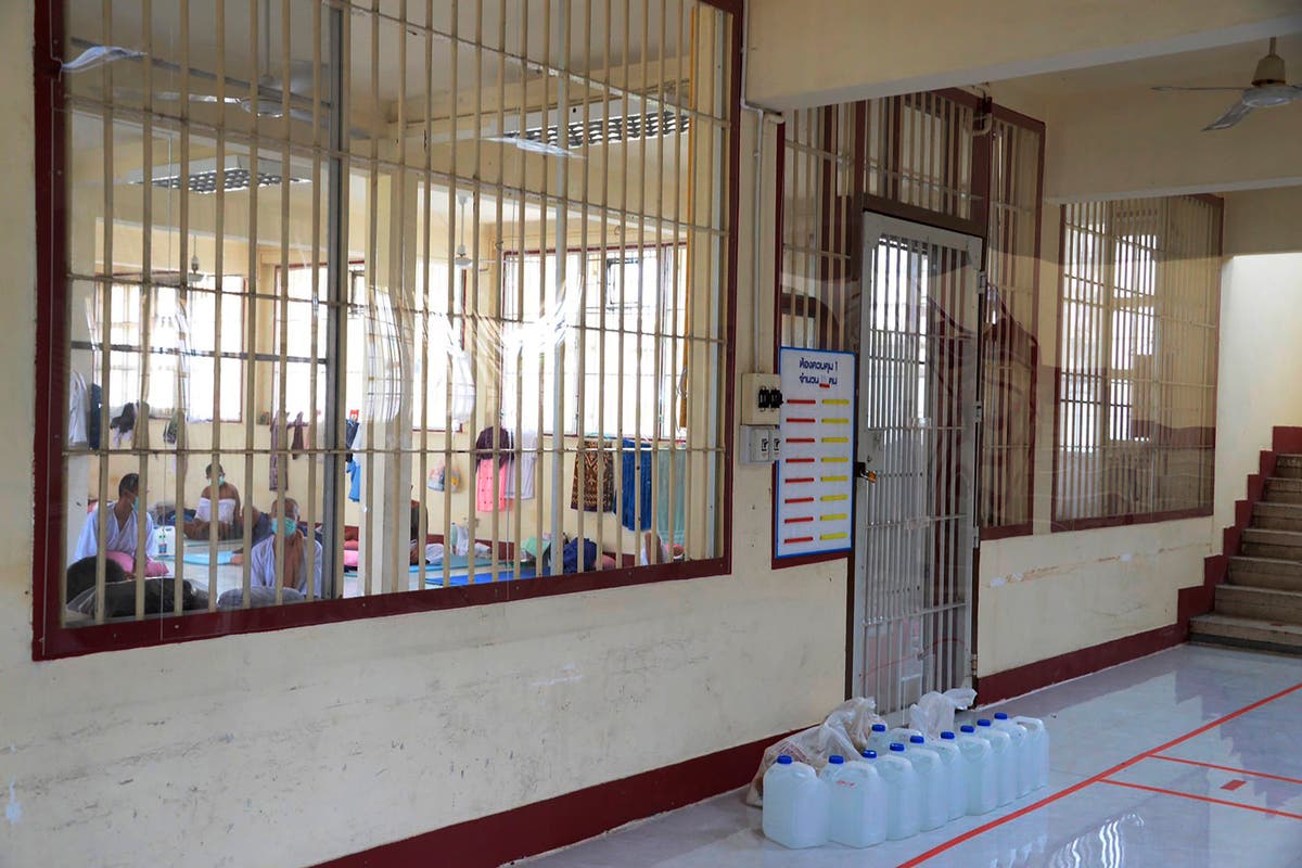 COVID-19 infections surge among prisoners in Bangkok AstraZeneca Covid Thailand ICU Anutin Charnvirakul