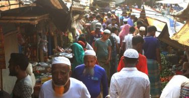 Thousands of Rohingya protest against conditions on Bangladesh island