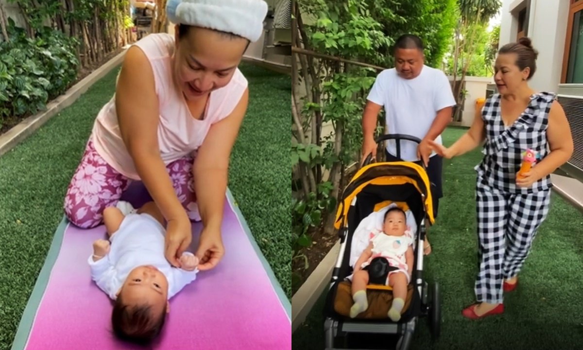 ความสุขของ “หนูแหม่ม-บ๊อบบี้” เปิดตัว “น้องแอลลี่” ลูกบุญธรรมสุดน่ารัก