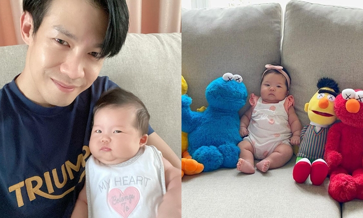 หาหนูเจอมั้ย? “น้องเนล่า” ลูกสาวณัฏฐ์ เทพหัสดิน นั่งรวมแก๊งกับตุ๊กตา จ้ำม่ำกลมกลืนสุดๆ