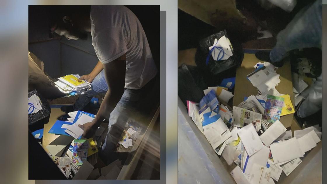 Hundreds of pieces of mail found in a dumpster behind Ferguson business |