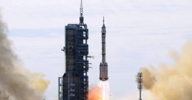 China launches first crew to live on new space station